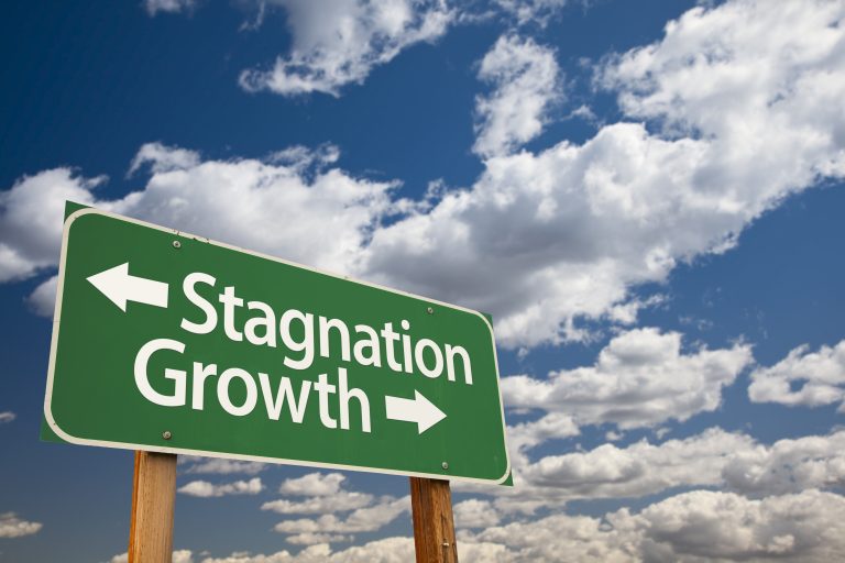 stagnation meaning in hindi